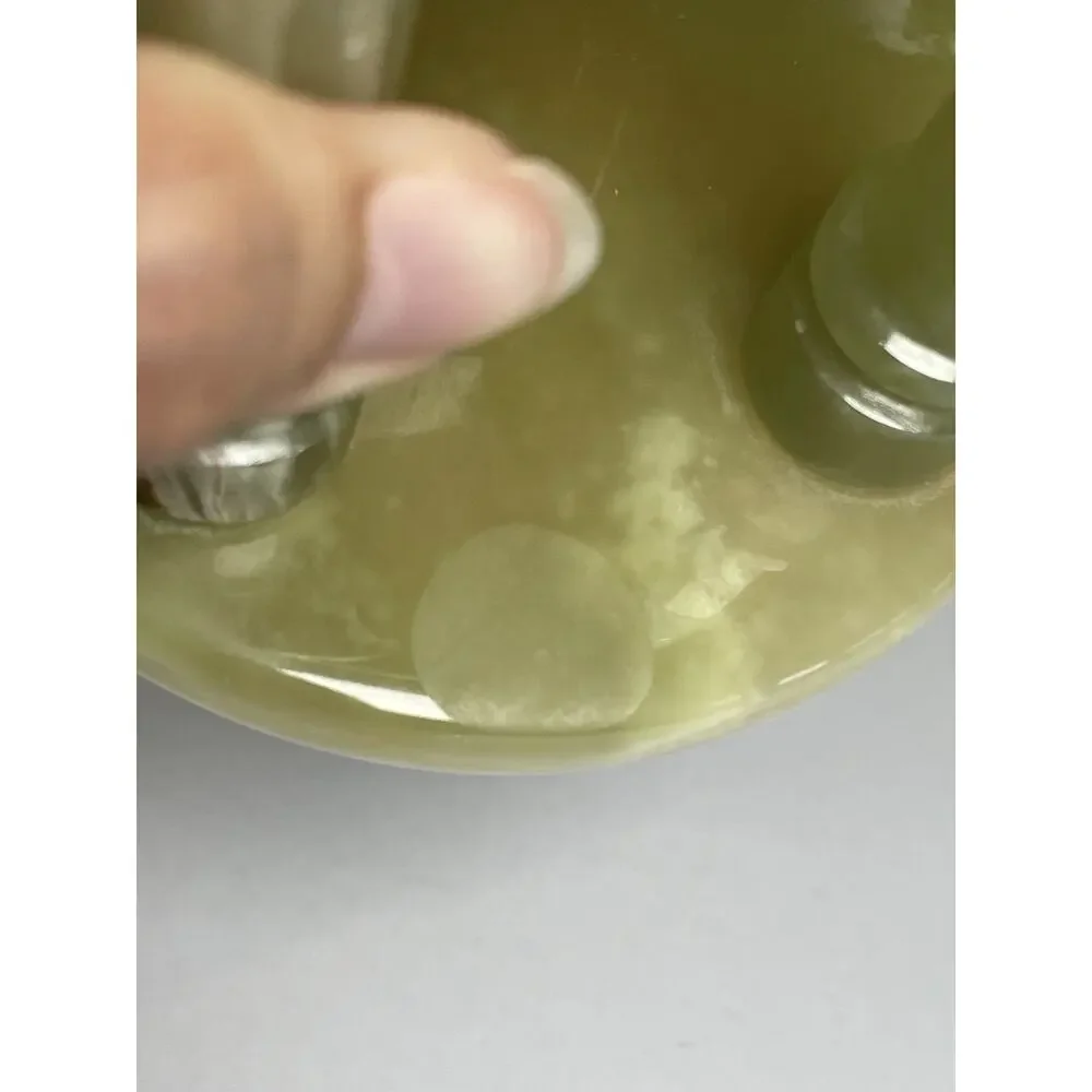 Green Marble Quartz Clock 8